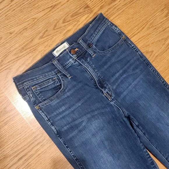 Madewell Blue Denim Womens Jeans Size 27 - Picture 4 of 6